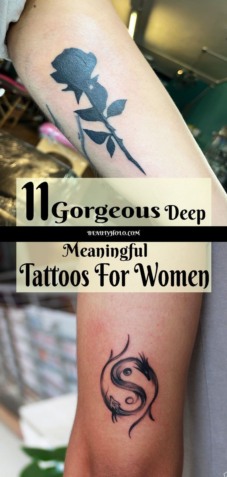 11 Gorgeous Deep Meaningful Tattoos For Women 11 Gorgeous Deep Meaningful Tattoos For Women