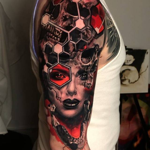12 Powerful Tattoos In Color Abstract Realism By Bobby Cupparo Inkppl 12 Powerful Tattoos In Color Abstract Realism By Bobby Cupparo Inkppl