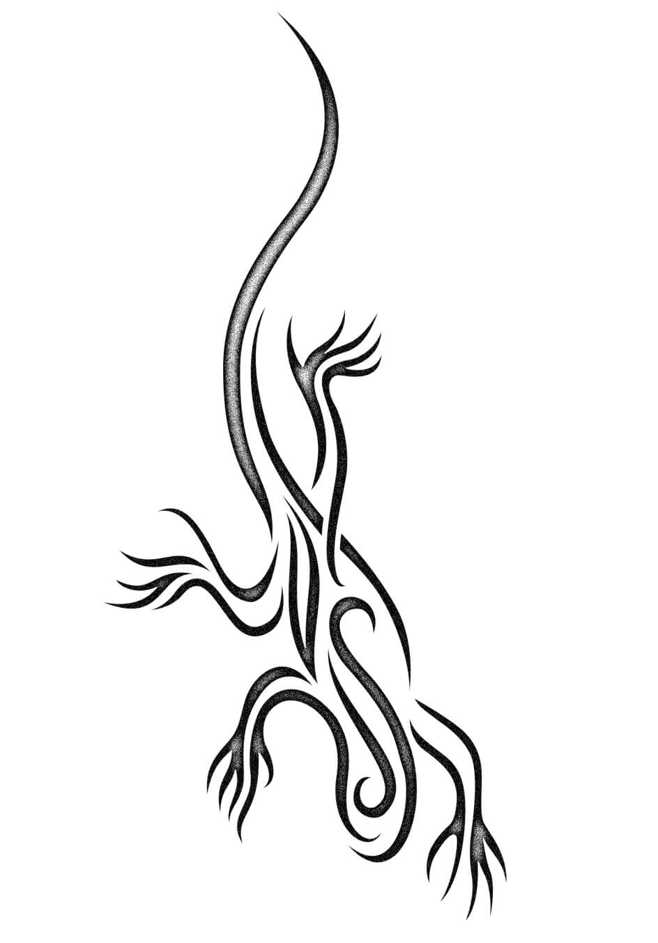 15 Tribal Lizard Tattoo Designs Petpress 15 Tribal Lizard Tattoo Designs Petpress