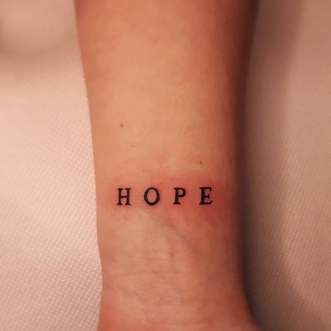 17 Tattoos Which Symbolize Hope 17 Tattoos Which Symbolize Hope