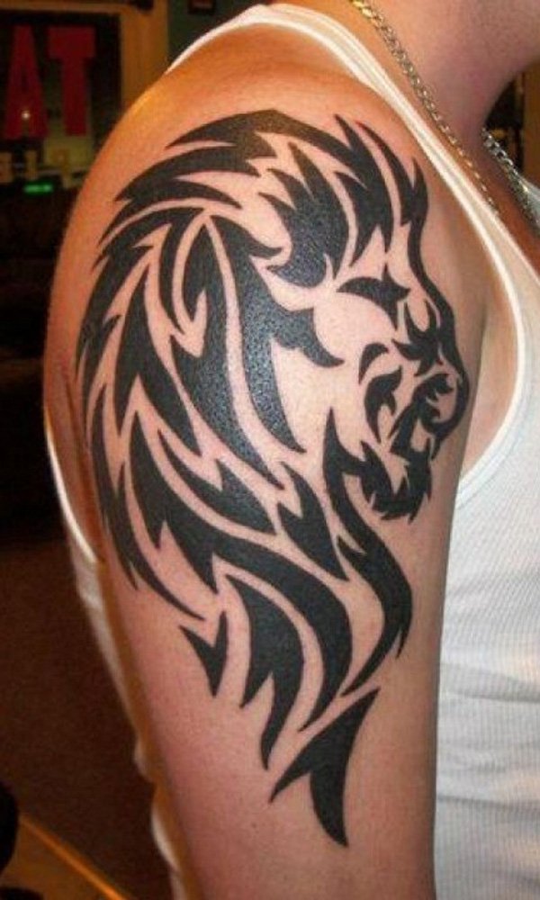 18 Magnificent Tribal Lion Tattoo 18 Magnificent Tribal Lion Tattoo