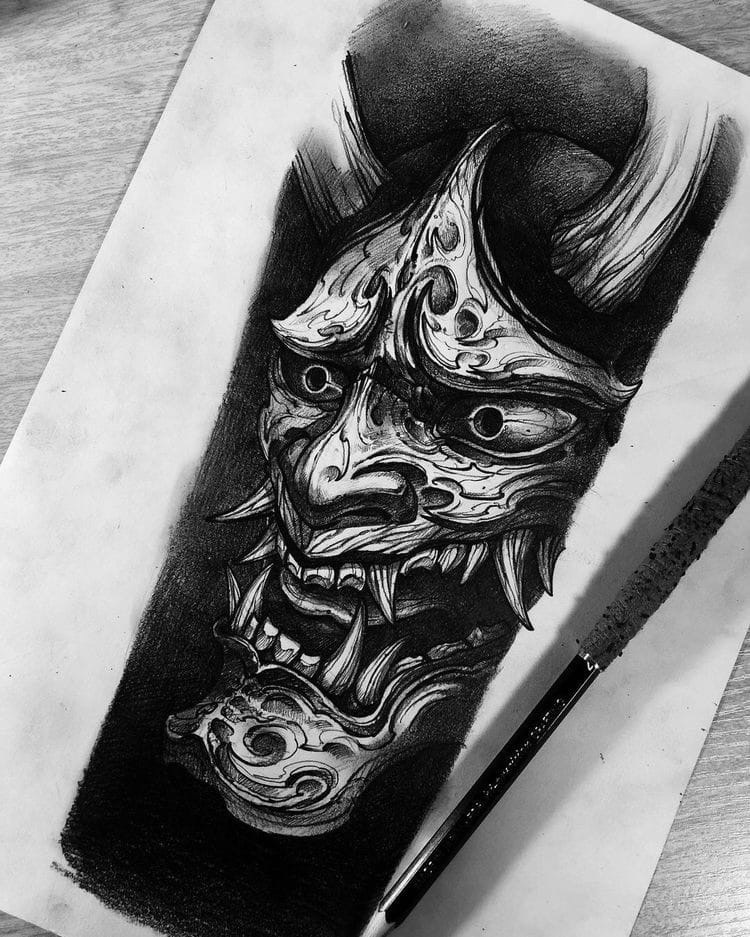 190 Oni Mask Tattoo Designs With Meaning 2022 Tattoosboygirl Oni 190 Oni Mask Tattoo Designs With Meaning 2022 Tattoosboygirl Oni