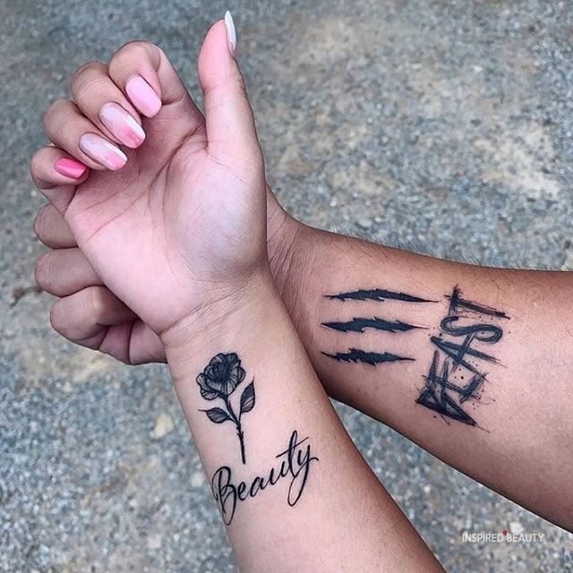 20 Matching Tattoos For Couples Married Inspired Beauty 20 Matching Tattoos For Couples Married Inspired Beauty