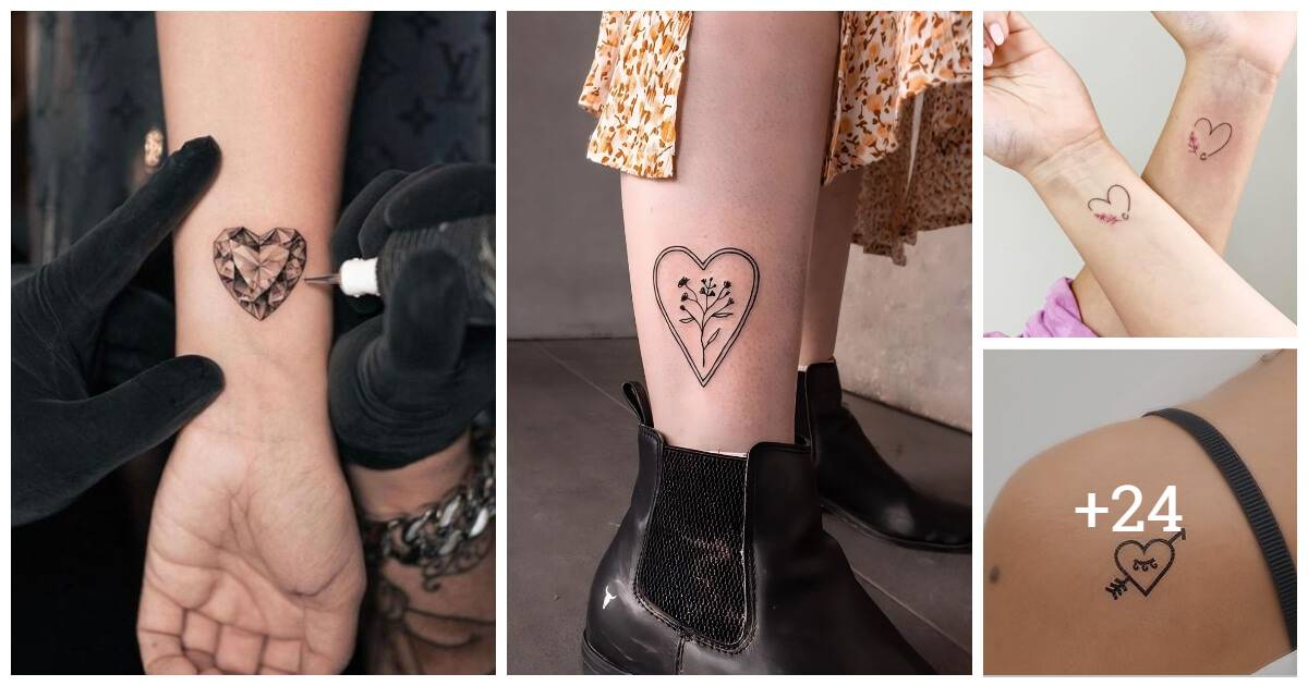 27 Adorable Mini Heart Tattoo Designs To Charm Everybody 27 Adorable Mini Heart Tattoo Designs To Charm Everybody