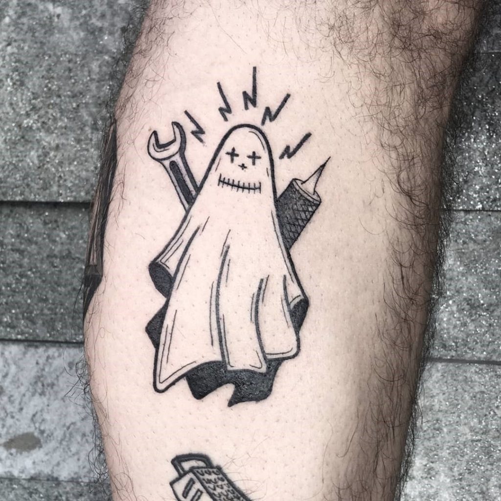 30 Best Ghost Tattoo Design Ideas With Meaning 2024 30 Best Ghost Tattoo Design Ideas With Meaning 2024