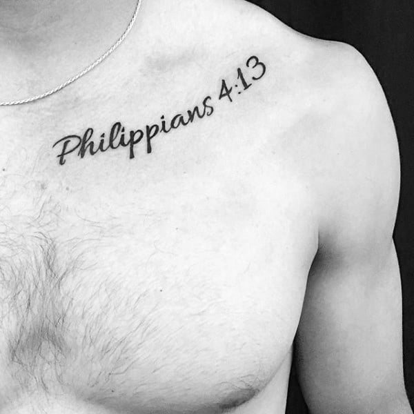 40 Philippians 4 13 Tattoo Designs For Men Chest Tattoo Men 40 Philippians 4 13 Tattoo Designs For Men Chest Tattoo Men