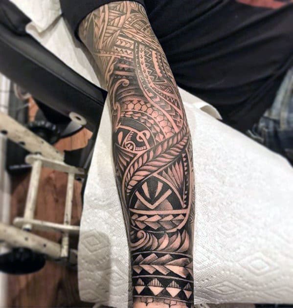 40 Polynesian Forearm Tattoo Designs For Men Masculine Tribal 40 Polynesian Forearm Tattoo Designs For Men Masculine Tribal