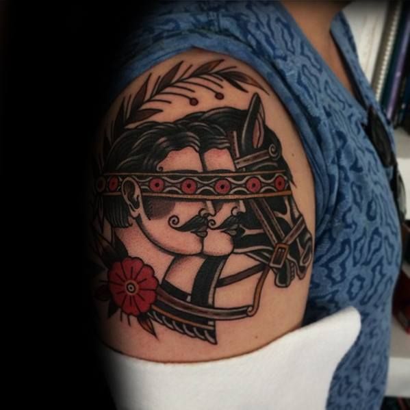 40 Traditional Horse Tattoo Designs For Men Retro Ink Ideas 40 Traditional Horse Tattoo Designs For Men Retro Ink Ideas