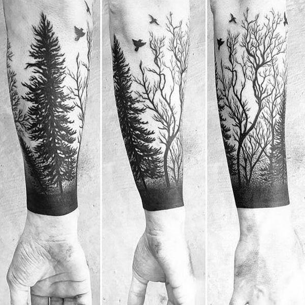 45 Inspirational Forest Tattoo Ideas Art And Design 45 Inspirational Forest Tattoo Ideas Art And Design