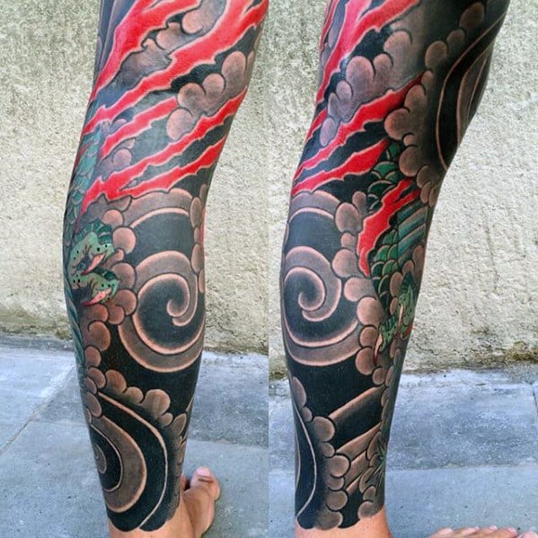 47 Cool Japanese Cloud Tattoo Designs For Men 47 Cool Japanese Cloud Tattoo Designs For Men