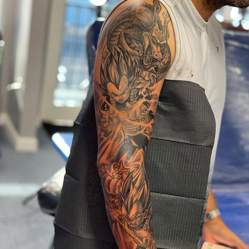 54 Alluring Dragon Sleeve Tattoo Ideas To Get In 2024 54 Alluring Dragon Sleeve Tattoo Ideas To Get In 2024