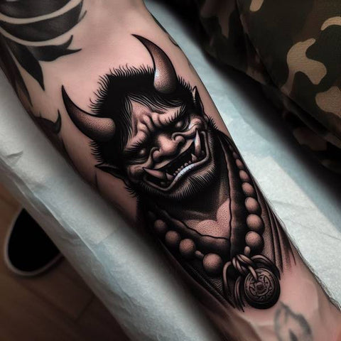 61 Outstanding Yet Meaningful Oni Tattoo Ideas To Blend With The Shado Tattoo Inspired Apparel 61 Outstanding Yet Meaningful Oni Tattoo Ideas To Blend With The Shado Tattoo Inspired Apparel