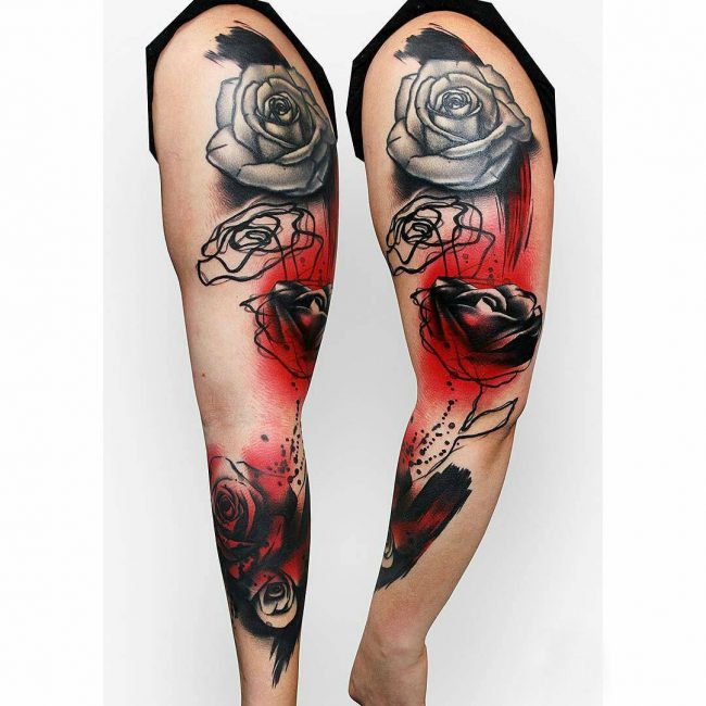 65 Best Trash Polka Tattoos Understanding The Style 2019 65 Best Trash Polka Tattoos Understanding The Style 2019