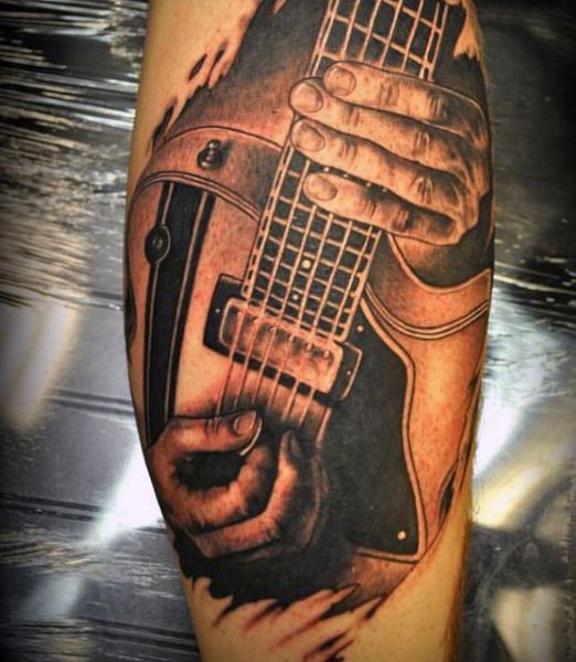 65 Guitar Tattoos For Men Acoustic And Electric Designs 65 Guitar Tattoos For Men Acoustic And Electric Designs