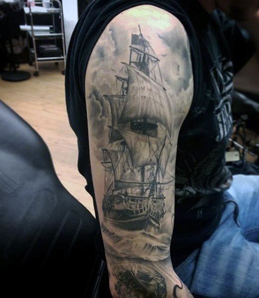 70 Ship Tattoo Ideas For Men A Sea Of Sailor Designs 70 Ship Tattoo Ideas For Men A Sea Of Sailor Designs