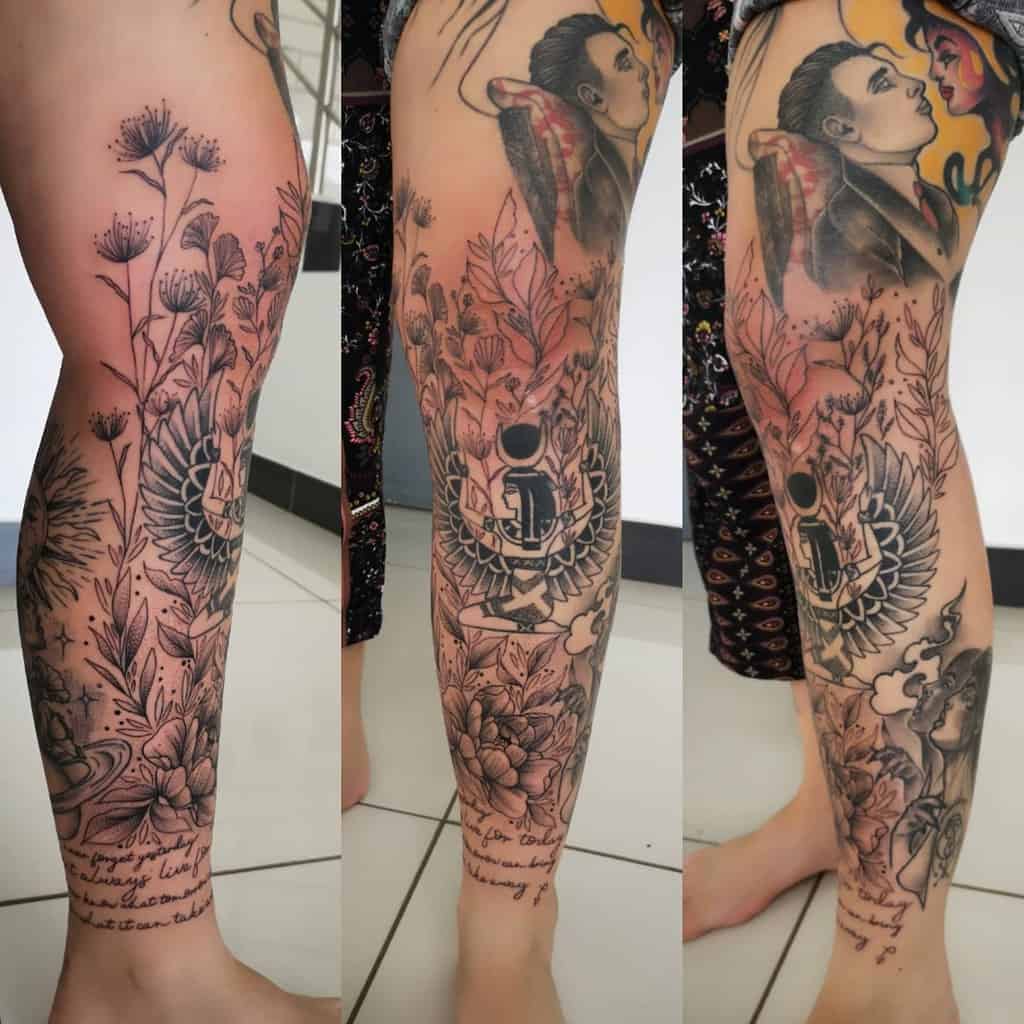 85 Amazing Leg Sleeve Tattoo Ideas 85 Amazing Leg Sleeve Tattoo Ideas