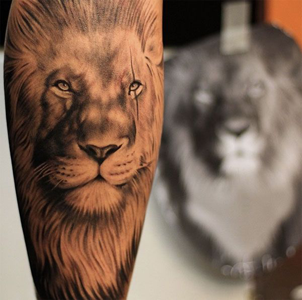 A Majestic Lion Tattoo Design Symbolizing Strength And Dominance On Craiyon A Majestic Lion Tattoo Design Symbolizing Strength And Dominance On Craiyon