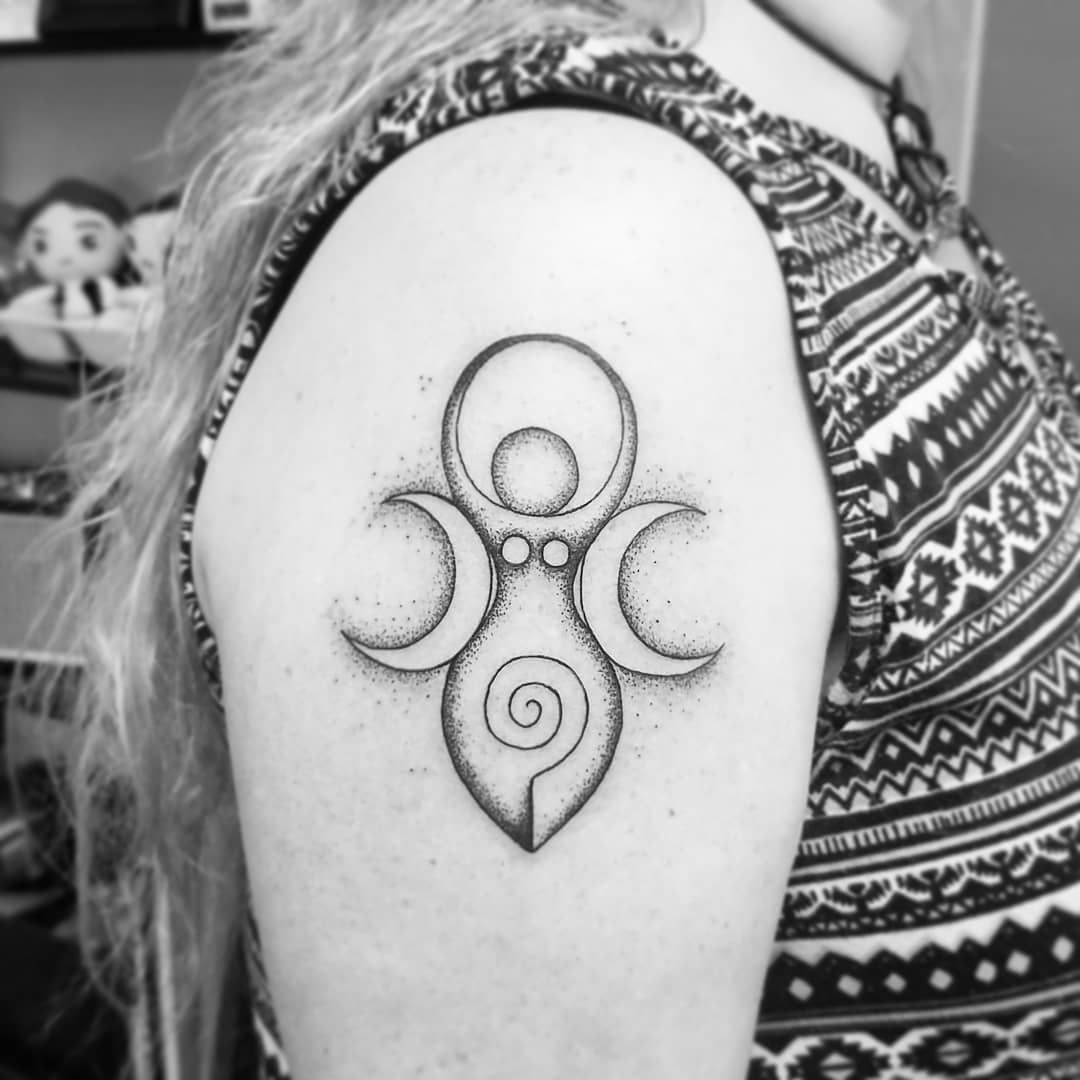 Always Honoured To Tattoo A Triple Goddess Symbol For A Beautiful Soul Thank You To The Best Clients I Named Myself Triple Goddess Tattoos Because When I First Started Tattooing Many Always Honoured To Tattoo A Triple Goddess Symbol For A Beautiful Soul Thank You To The Best Clients I Named Myself Triple Goddess Tattoos Because When I First Started Tattooing Many