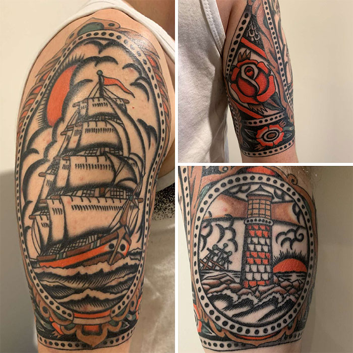 American Traditional Tattoo Explained Design Talk American Traditional Tattoo Explained Design Talk