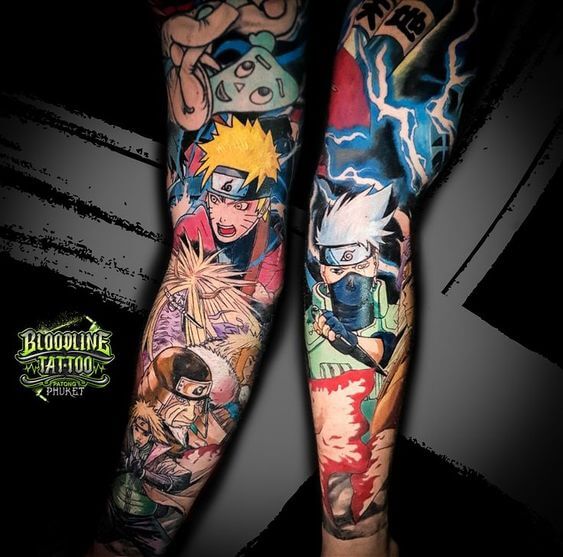 Anime Tattoo Ideas Naruto Brigitte Broussard Anime Tattoo Ideas Naruto Brigitte Broussard