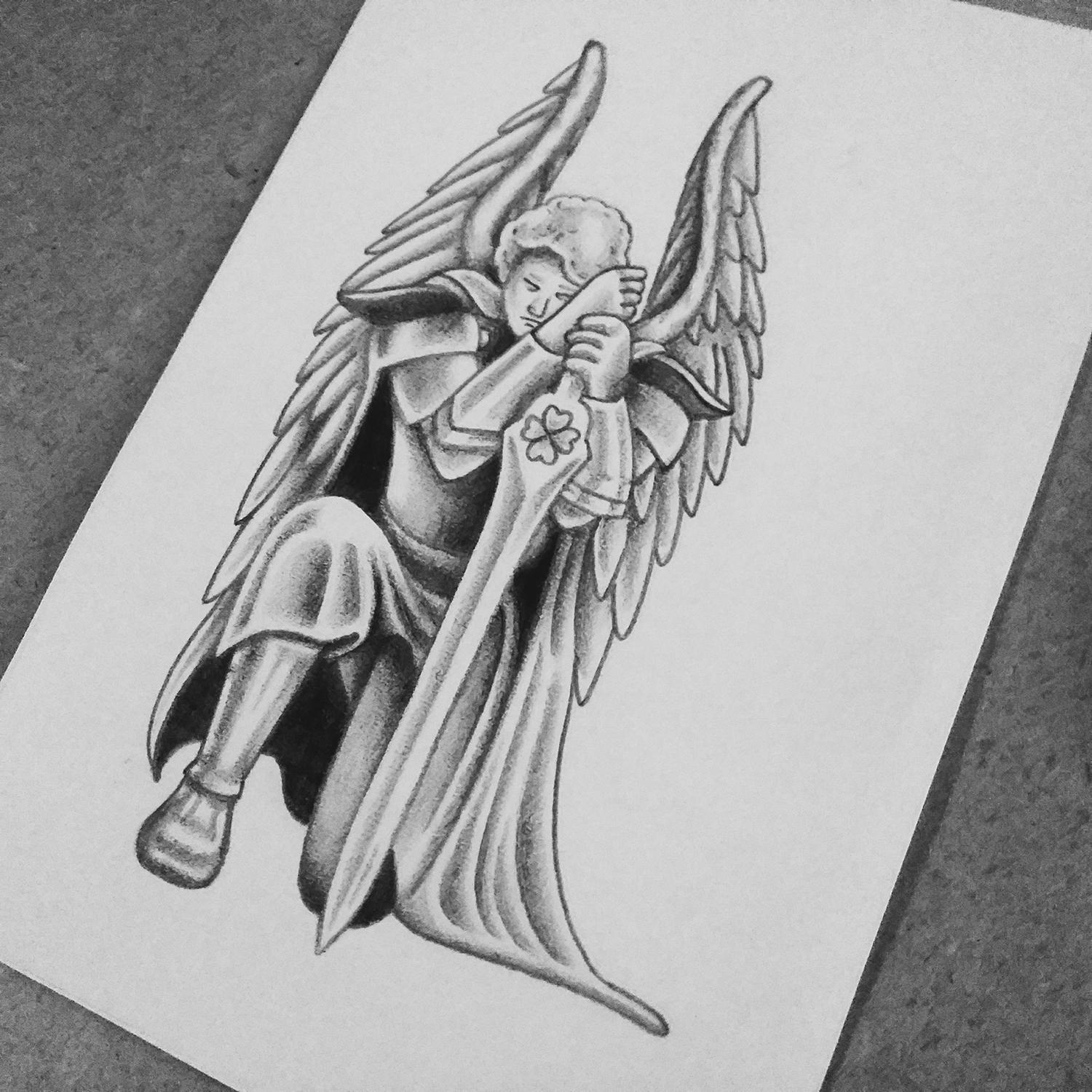 Archangel Michael Tattoo Design I Made R Tattoodesigns Archangel Michael Tattoo Design I Made R Tattoodesigns