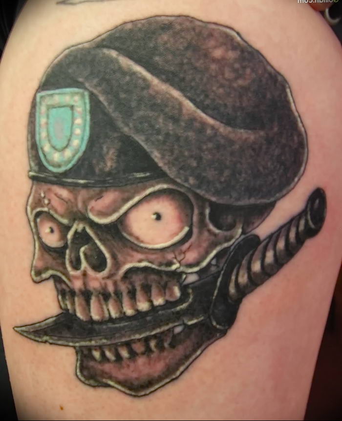 Army Skull Tattoo Designs Army Skull Tattoo Designs