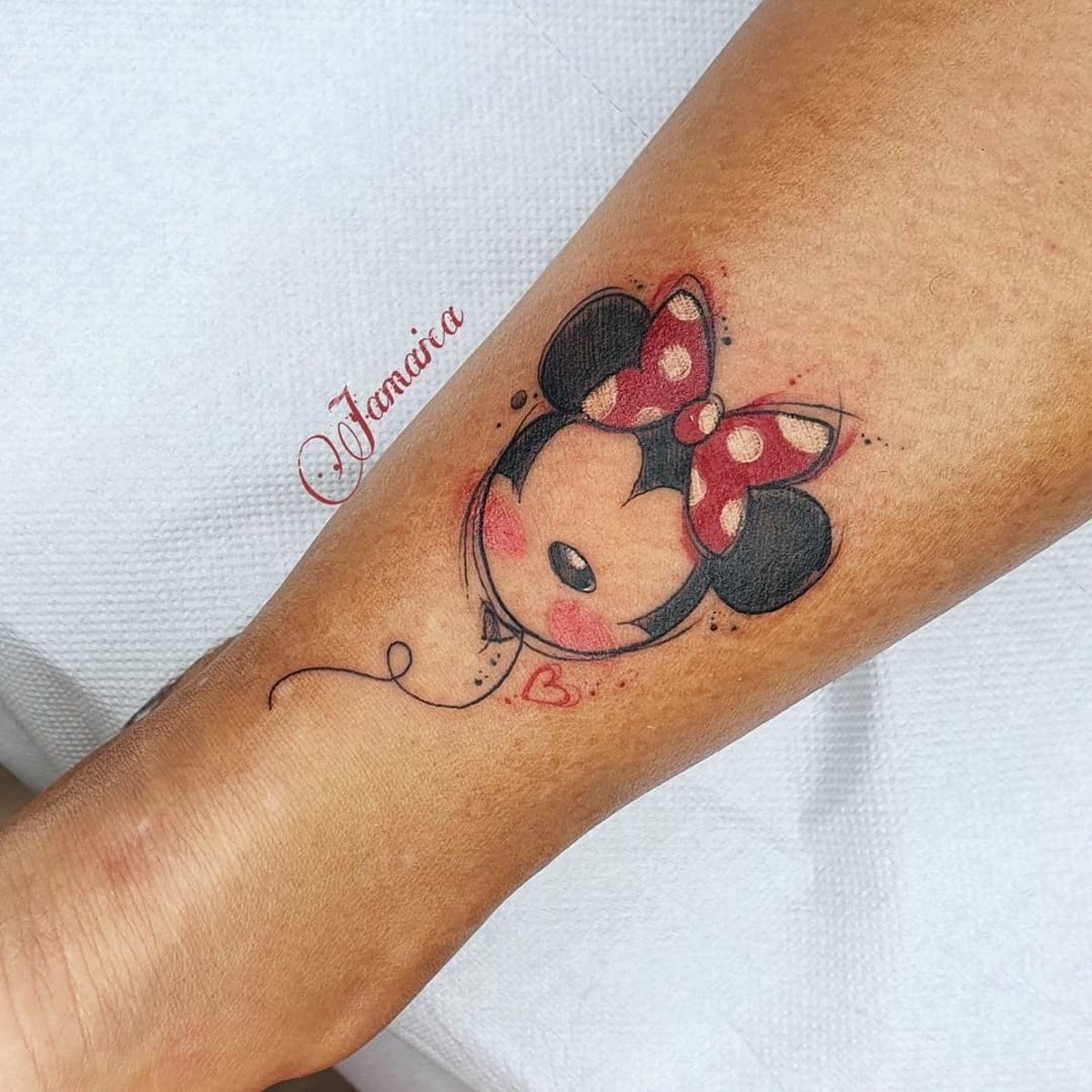Baby Minnie Mouse Tattoo Baby Minnie Mouse Tattoo