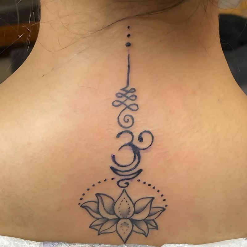 Beautiful Breathe Symbol Tattoo Designs Featuring Om Symbol Beautiful Breathe Symbol Tattoo Designs Featuring Om Symbol