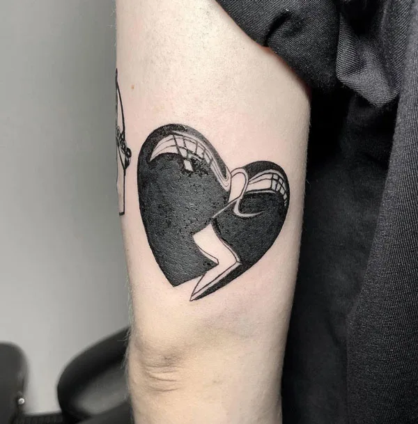 Broken Heart Tattoo Designs And Pictures Newest Of 2023 Broken Heart Tattoo Designs And Pictures Newest Of 2023