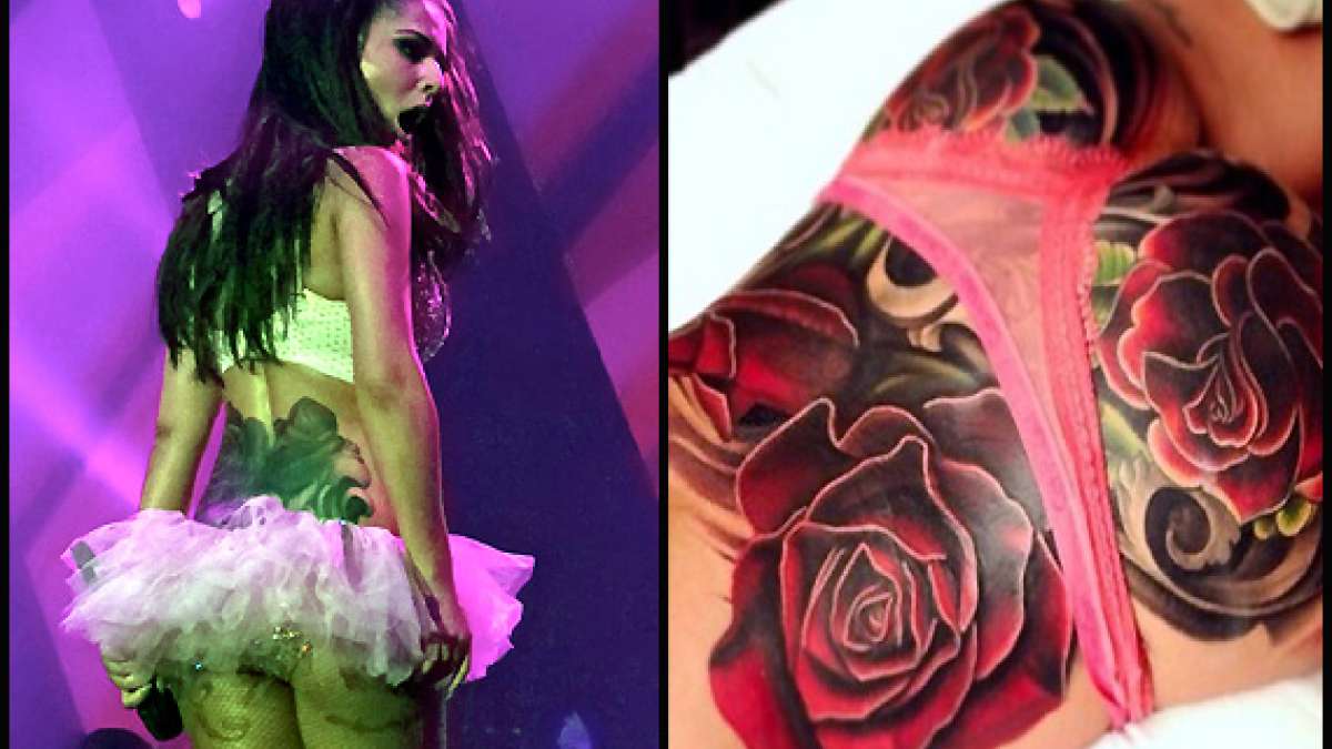 Cheryl Cole Defends New Bum Tattoo Which Took 14 Hours To Have Done Cheryl Cole Defends New Bum Tattoo Which Took 14 Hours To Have Done
