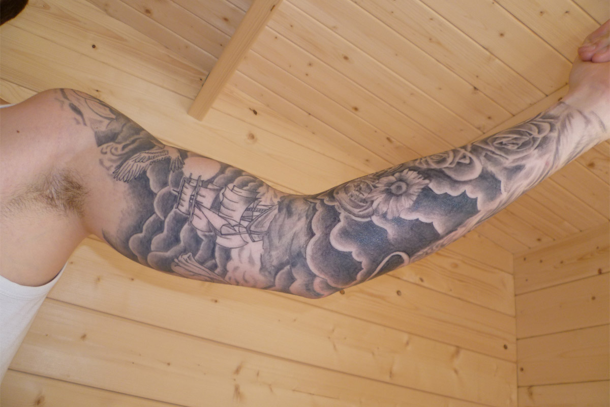 Cloud Tattoo Sleeve Cloud Tattoo Sleeve