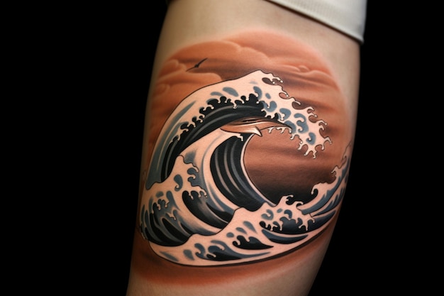Creative Realistic Animal Tattoo Design Premium Ai Generated Image Creative Realistic Animal Tattoo Design Premium Ai Generated Image