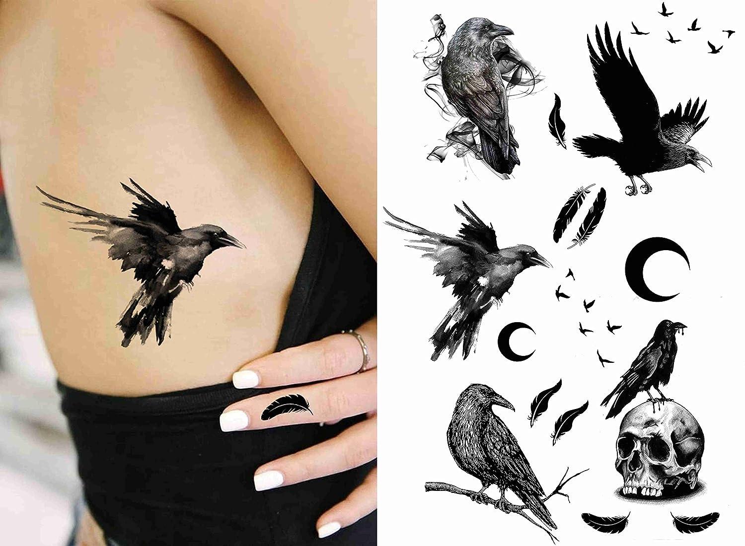 Crow Tattoos Tattoo Designs Tattoo Pictures Page 3 Crow Tattoos Tattoo Designs Tattoo Pictures Page 3