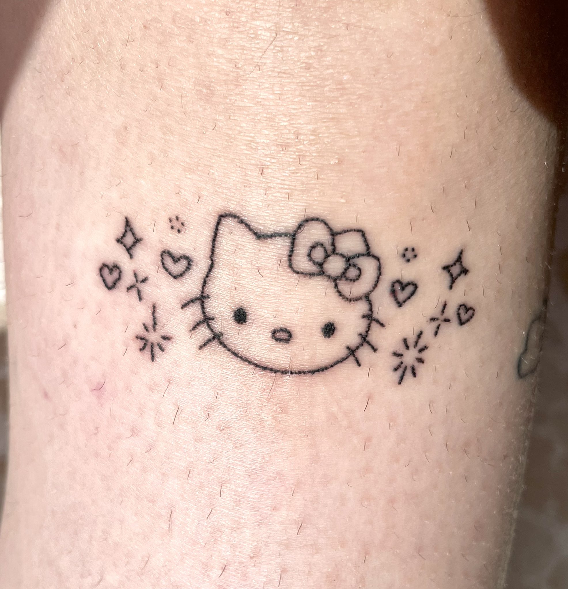 Cute Hello Kitty Tattoo Cute Hello Kitty Tattoo