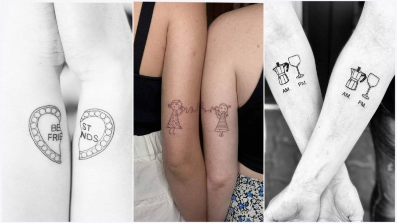 Discover 84 Cute Best Friend Tattoos Best In Coedo Com Vn Discover 84 Cute Best Friend Tattoos Best In Coedo Com Vn