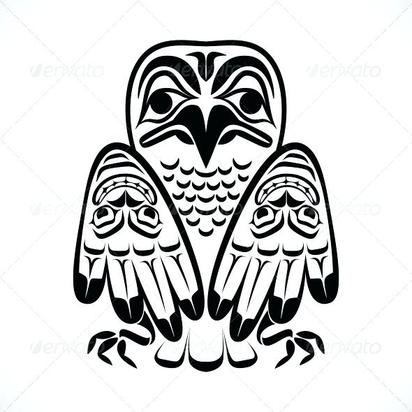 Eagle Totem Pole Drawing 1372766 Eagle Totem Pole Drawing 1372766