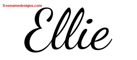 Ellie Name Tattoo Designs Ellie Name Tattoo Designs