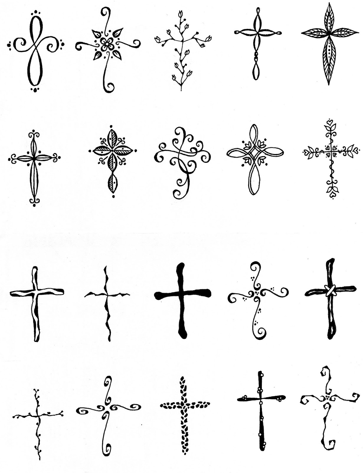 Embound Cross Tattoos Embound Cross Tattoos