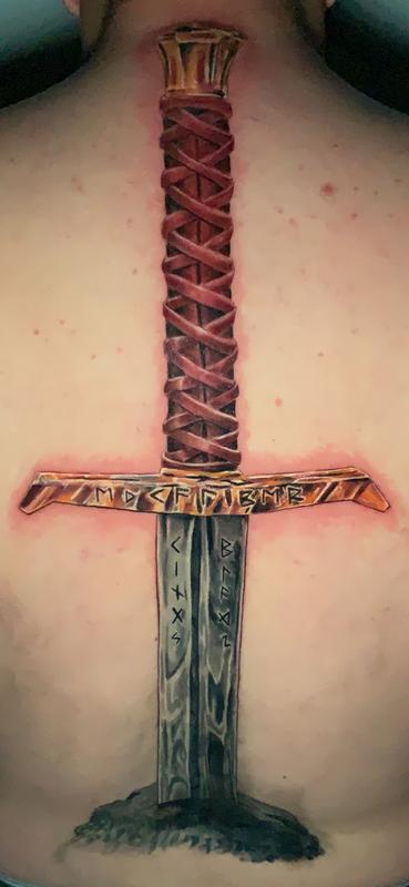 Excalibur Sword By Edwardemar Bonilla Tattoonow Excalibur Sword By Edwardemar Bonilla Tattoonow