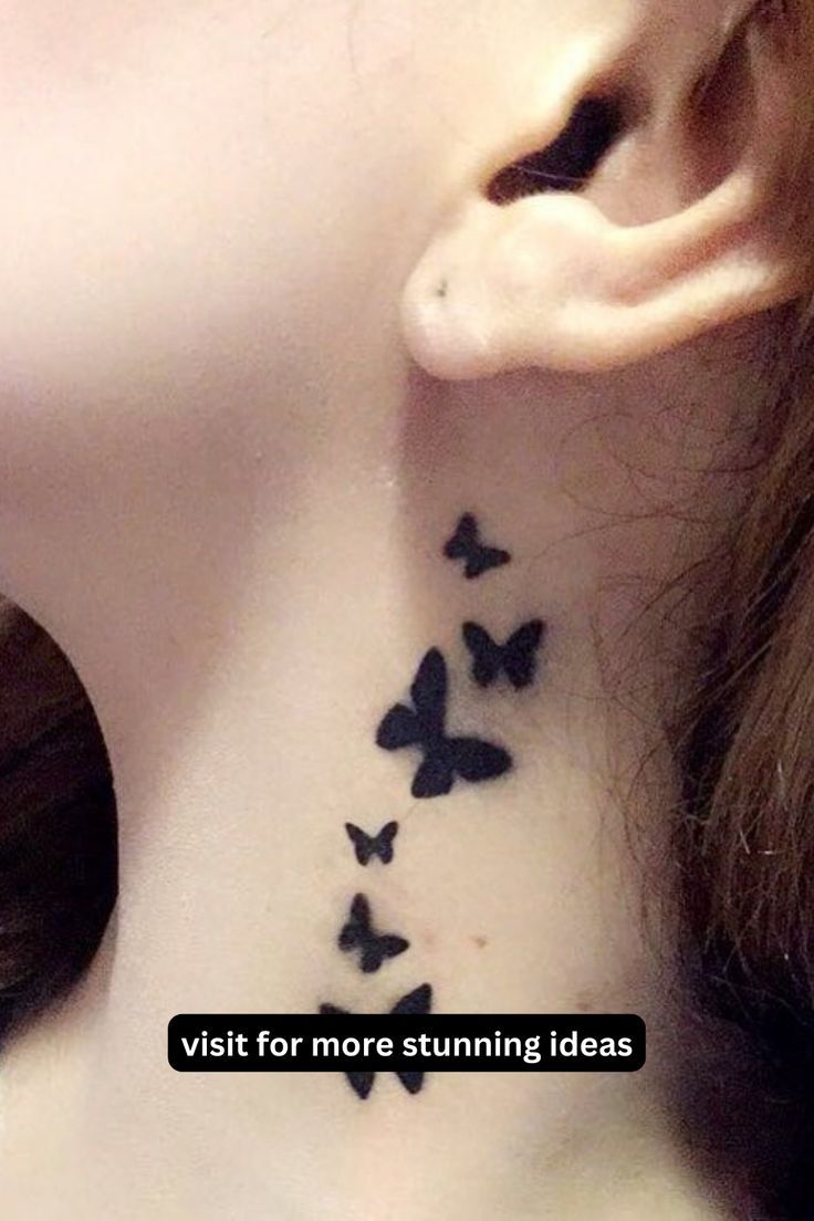 Exploring The Beauty And Meaning Of Neck Butterfly Tattoos Exploring The Beauty And Meaning Of Neck Butterfly Tattoos