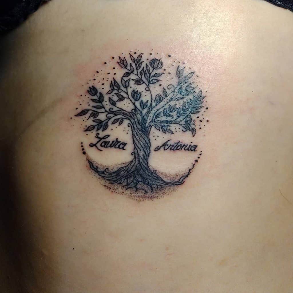 Family Tree Tattoos With Names Family Tree Tattoos With Names