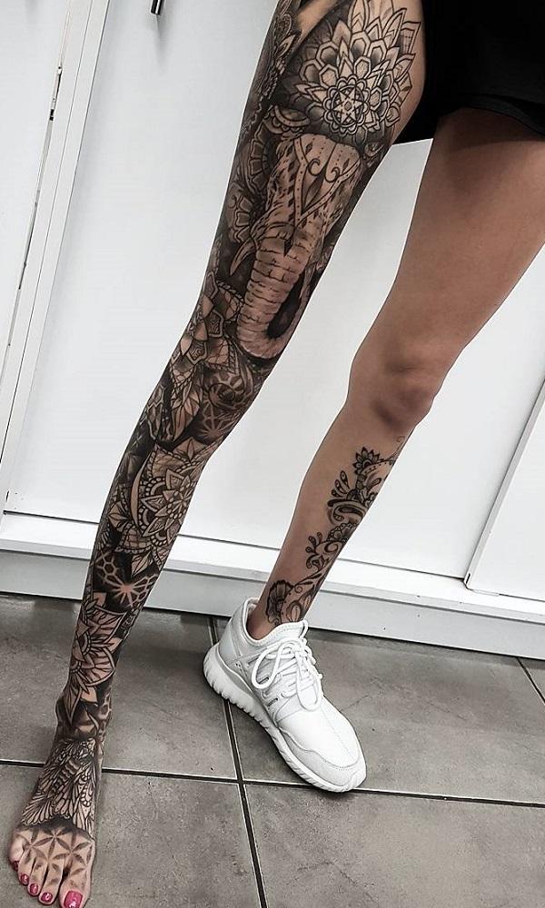 Full Leg Tattoo For Women Tattoo Designs For Women Full Leg Tattoo For Women Tattoo Designs For Women