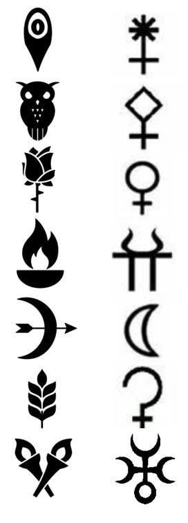 Goddesses Symbols As Tattoos R Greekmythology Goddesses Symbols As Tattoos R Greekmythology