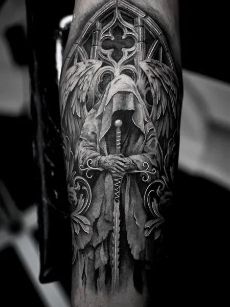 Guardian Angel Statue Tattoo At Janice Hernandez Blog Guardian Angel Statue Tattoo At Janice Hernandez Blog