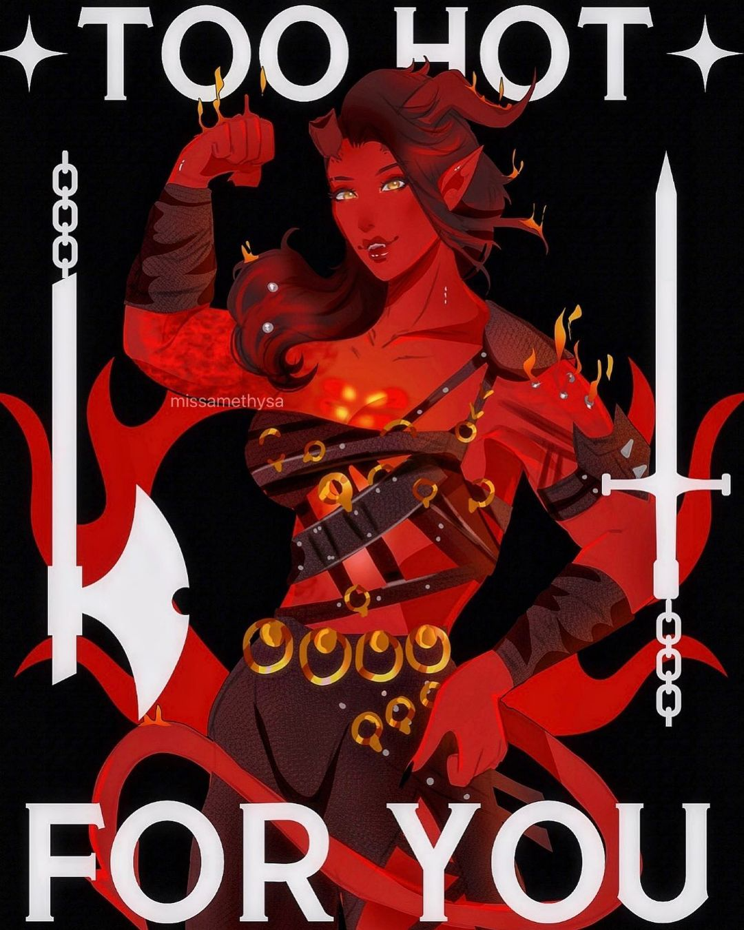 Hey Soldier Karlach From Baldur S Gate 3 From My New Pre Drawn Design Collection Not Only Did I Get To Tattoo My Favorite Bg3 Babe But I Got To Do It As Hey Soldier Karlach From Baldur S Gate 3 From My New Pre Drawn Design Collection Not Only Did I Get To Tattoo My Favorite Bg3 Babe But I Got To Do It As