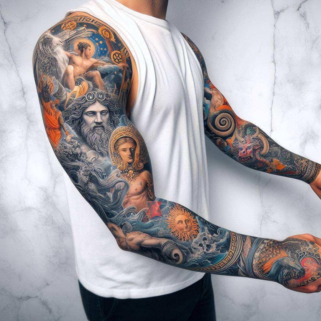 I M Getting Tattoo Of This Design Soon This Ganesh Piece Will Be The Start To Be Hindu Mythology Sleeve What Are Your Suggestions And Ideas As To What All Possible Changes Can I M Getting Tattoo Of This Design Soon This Ganesh Piece Will Be The Start To Be Hindu Mythology Sleeve What Are Your Suggestions And Ideas As To What All Possible Changes Can