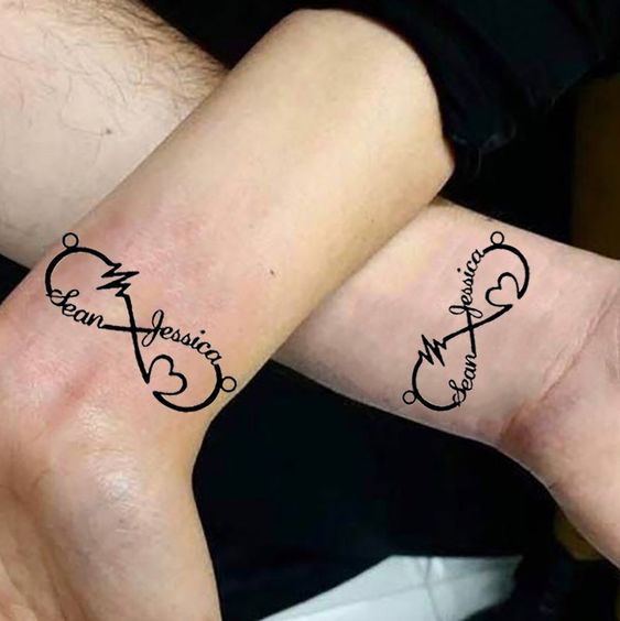 Infinity Heartbeat With Name Couple Tattoo Personalized Temporary Matching Tattoo Waterproof Removable Fake Tattoo For Couple Gifts Etsy Singapore Infinity Heartbeat With Name Couple Tattoo Personalized Temporary Matching Tattoo Waterproof Removable Fake Tattoo For Couple Gifts Etsy Singapore