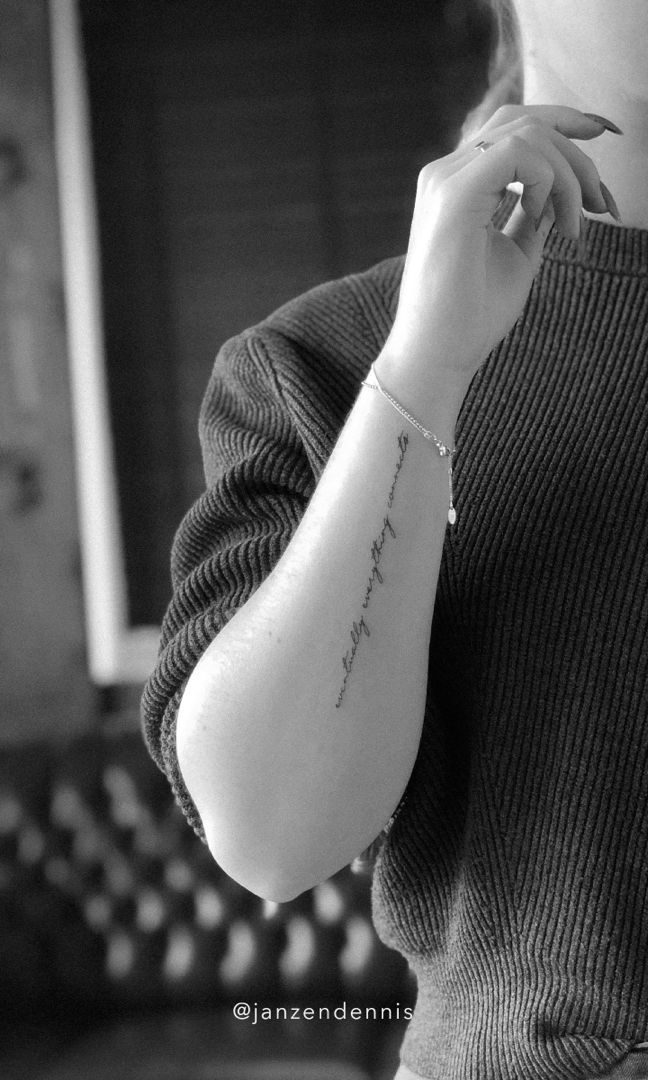 Inspiring Script Tattoo Concepts For Personal Expression Inspiring Script Tattoo Concepts For Personal Expression