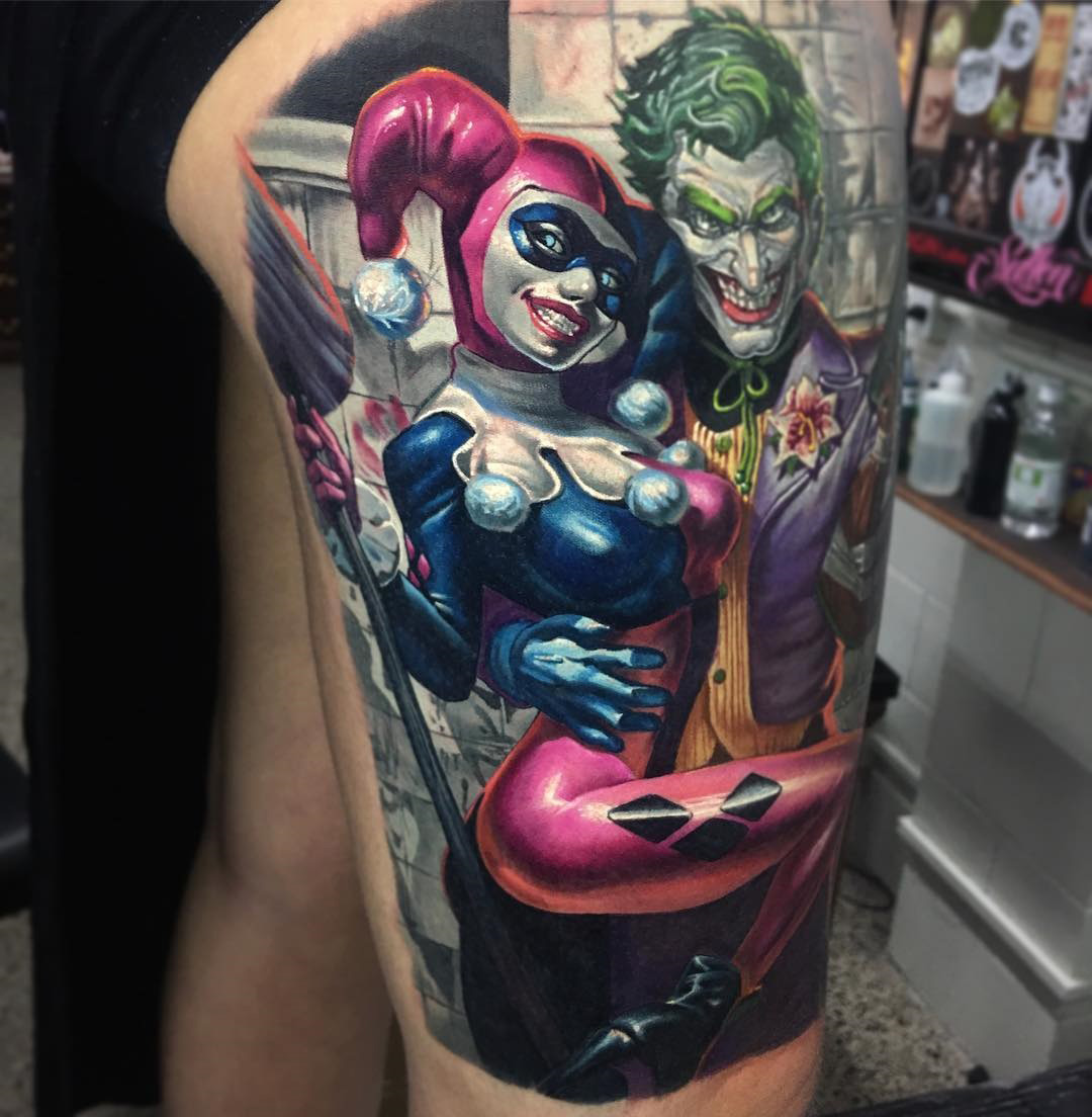Joker Harley Tattoo Joker And Harley Tattoo Tattoos Harley Tattoos Joker Harley Tattoo Joker And Harley Tattoo Tattoos Harley Tattoos