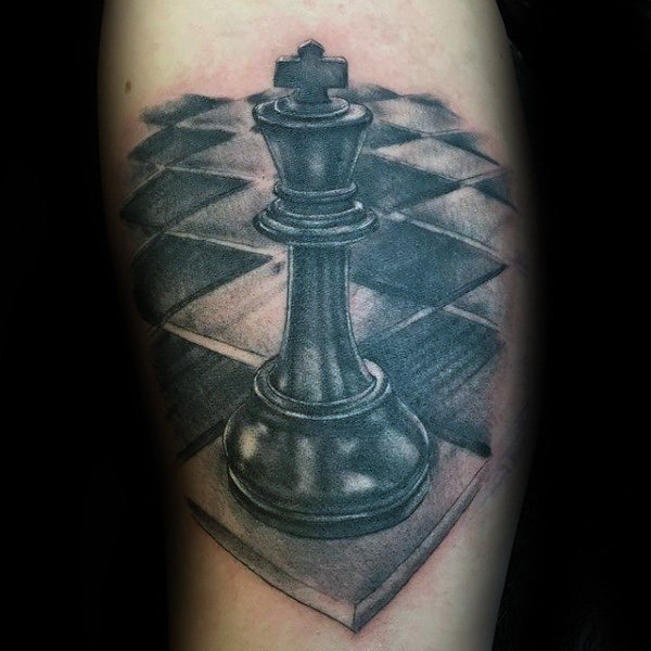 King And Queen Chess Piece Tattoo Designs King And Queen Chess Piece Tattoo Designs